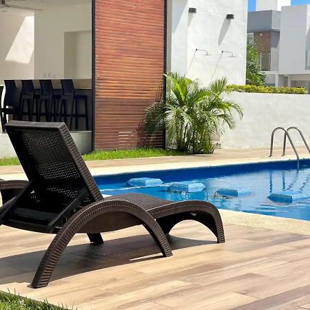 Casa Familiar Cerca De La Playa Con Terraza Privada Villa Cancún Eksteriør billede